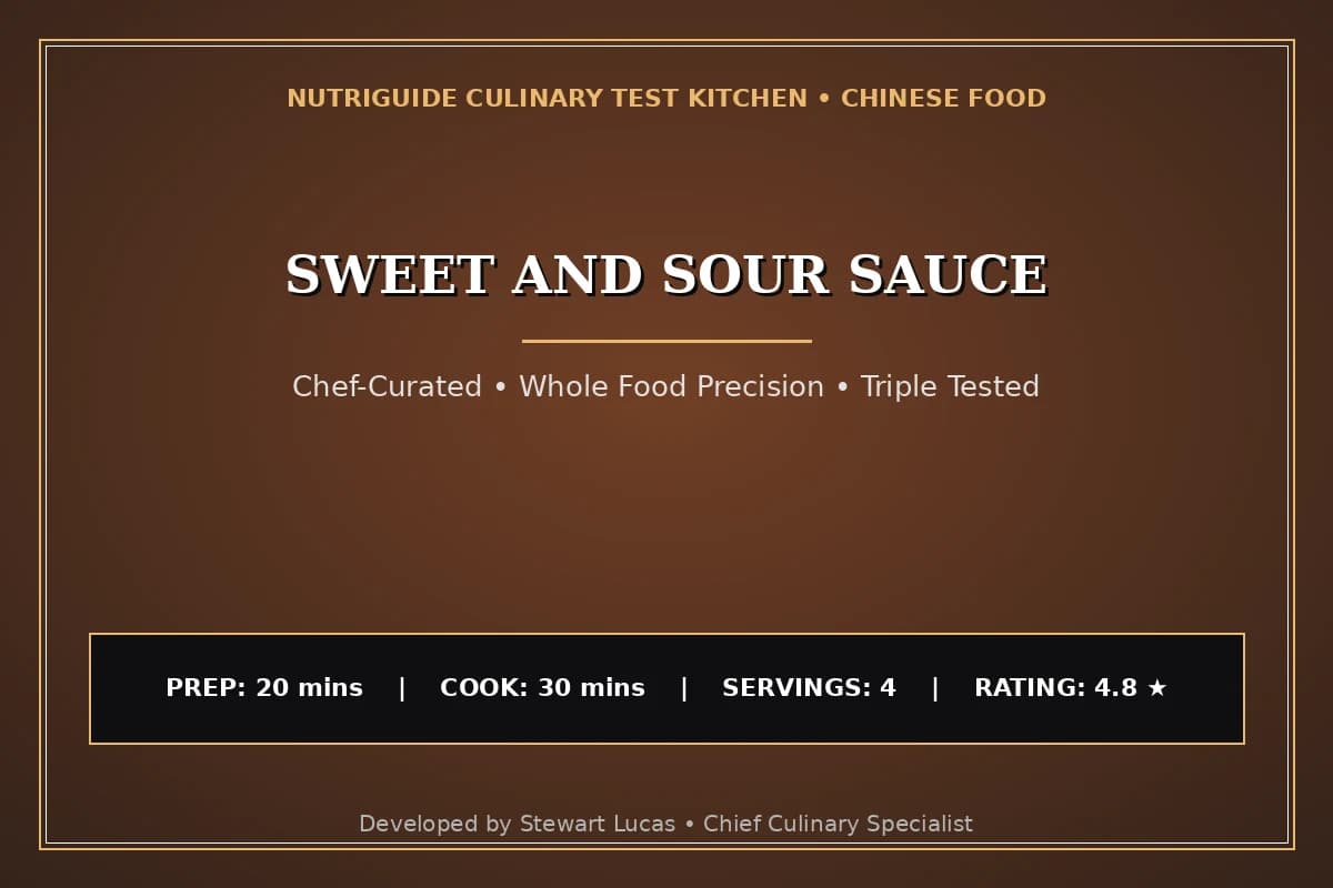 Sweet And Sour Sauce