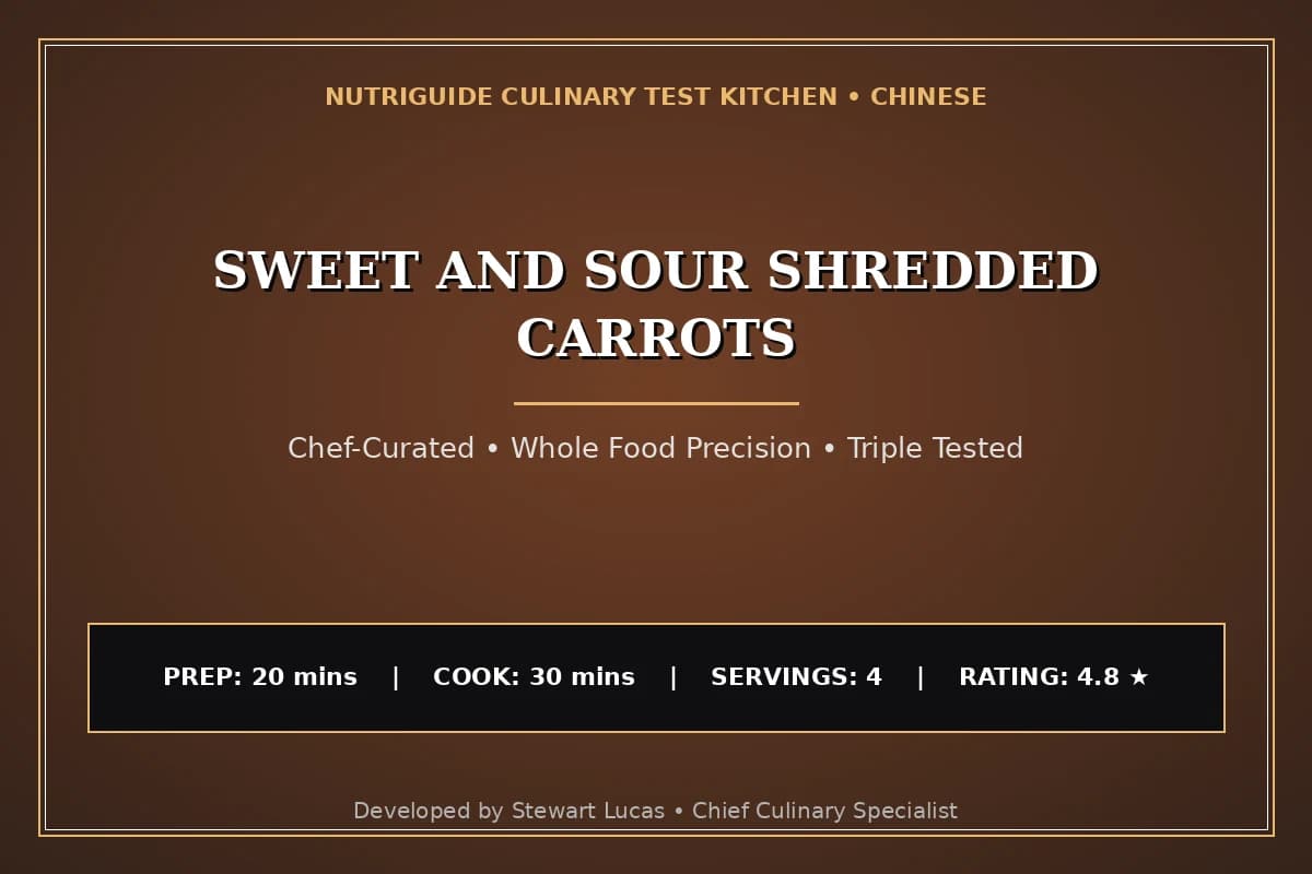 Sweet And Sour Shredded Carrots