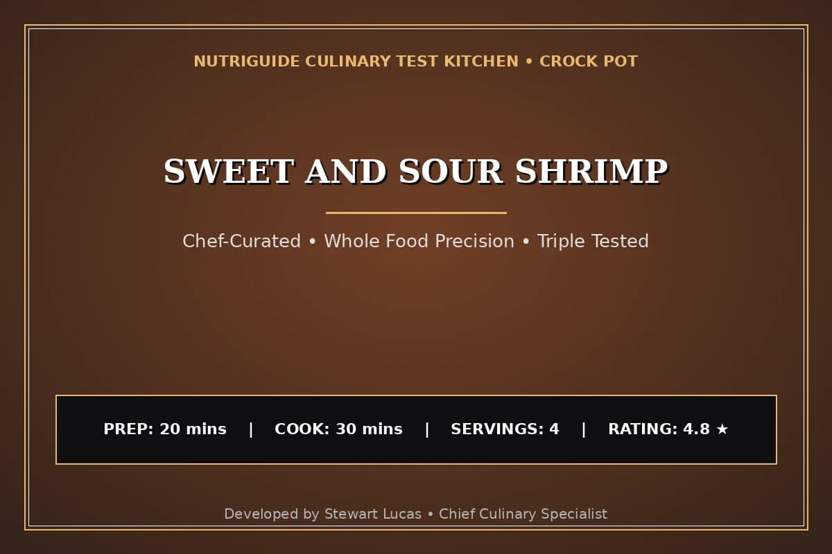 Sweet And Sour Shrimp
