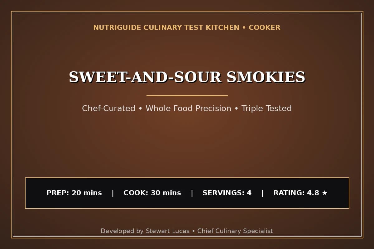 Sweet-And-Sour Smokies