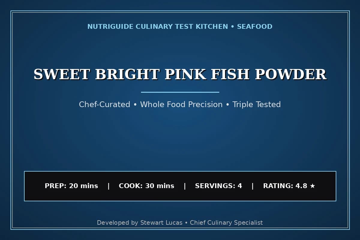 Sweet Bright Pink Fish Powder