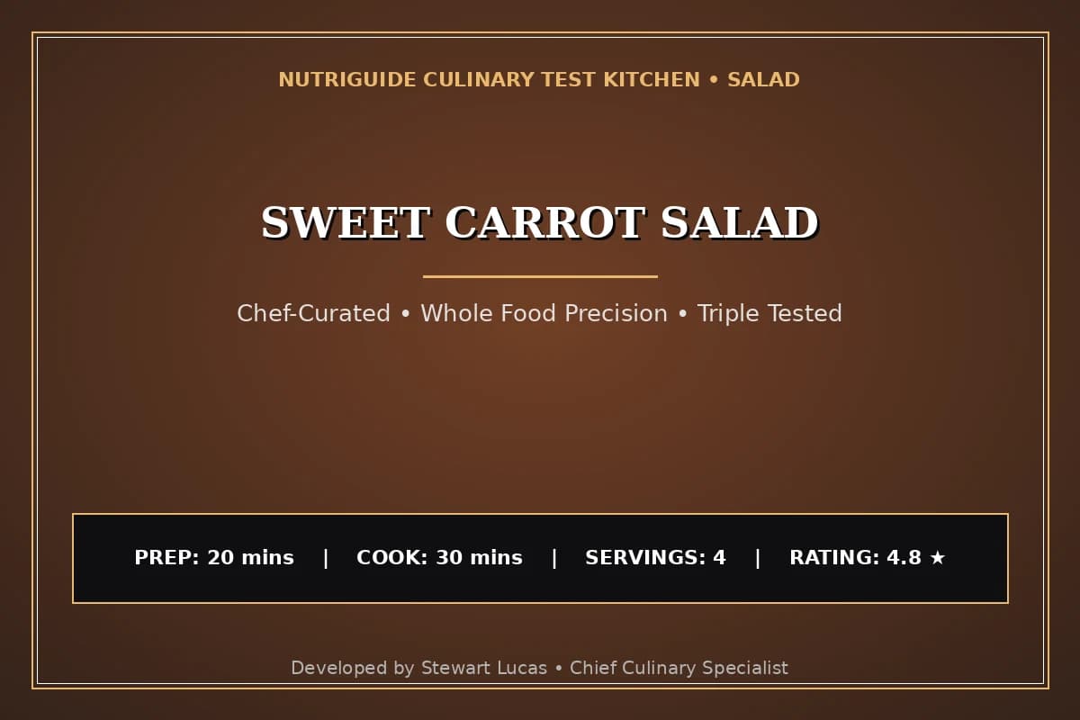 Sweet Carrot Salad