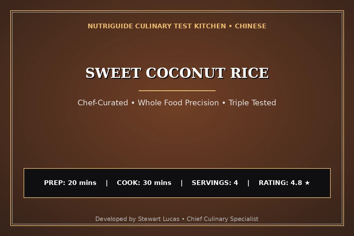 Sweet Coconut Rice