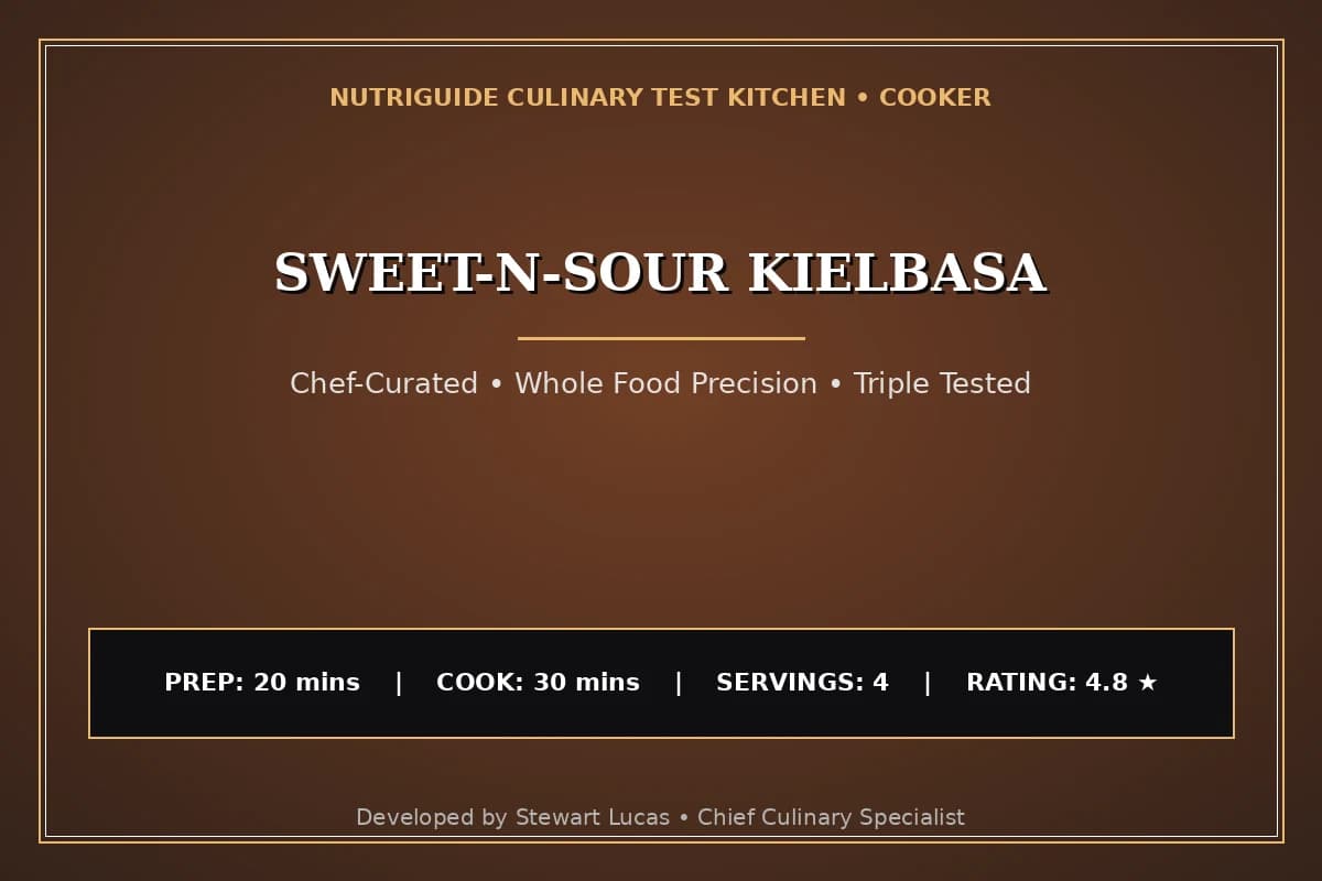 Sweet-N-Sour Kielbasa