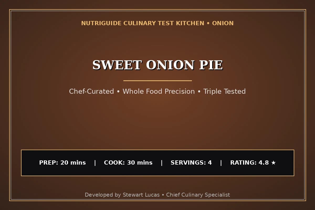 Sweet Onion Pie