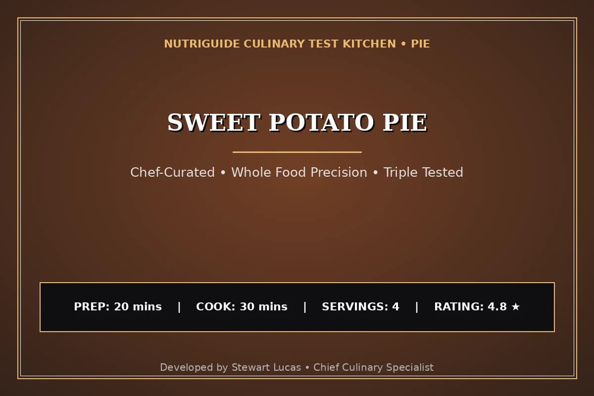 Sweet Potato Pie