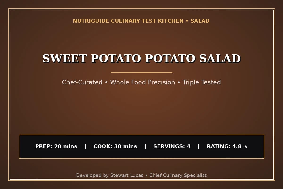 Sweet Potato Potato Salad