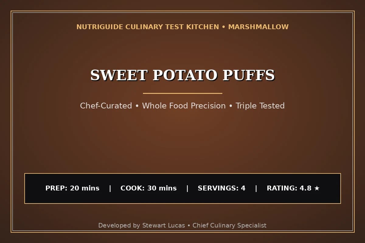 Sweet Potato Puffs
