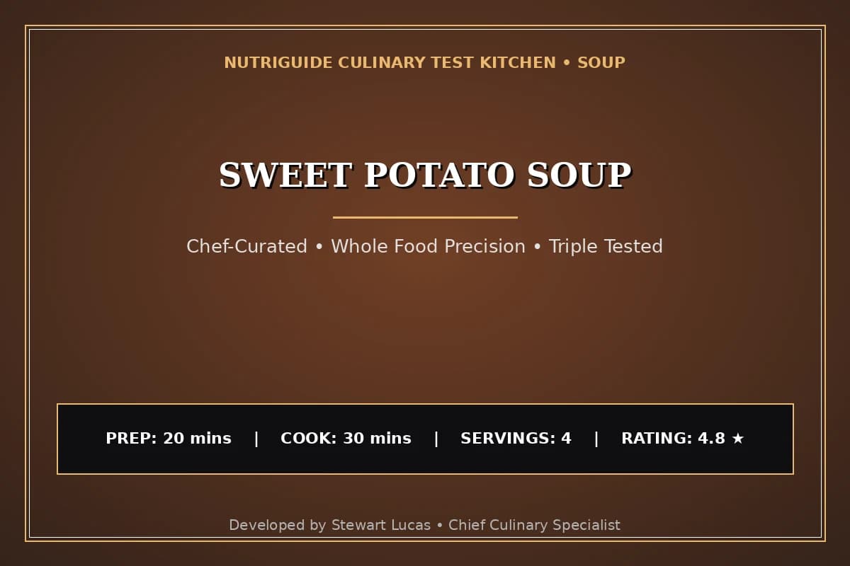 Sweet Potato Soup