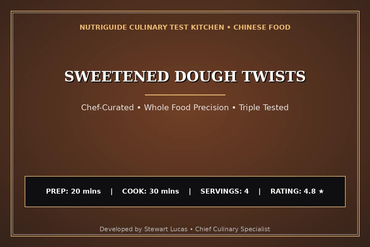 Sweetened Dough Twists