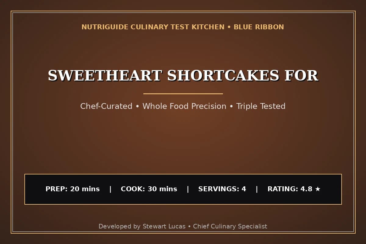 Sweetheart Shortcakes For