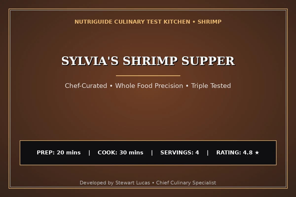 Sylvia'S Shrimp Supper