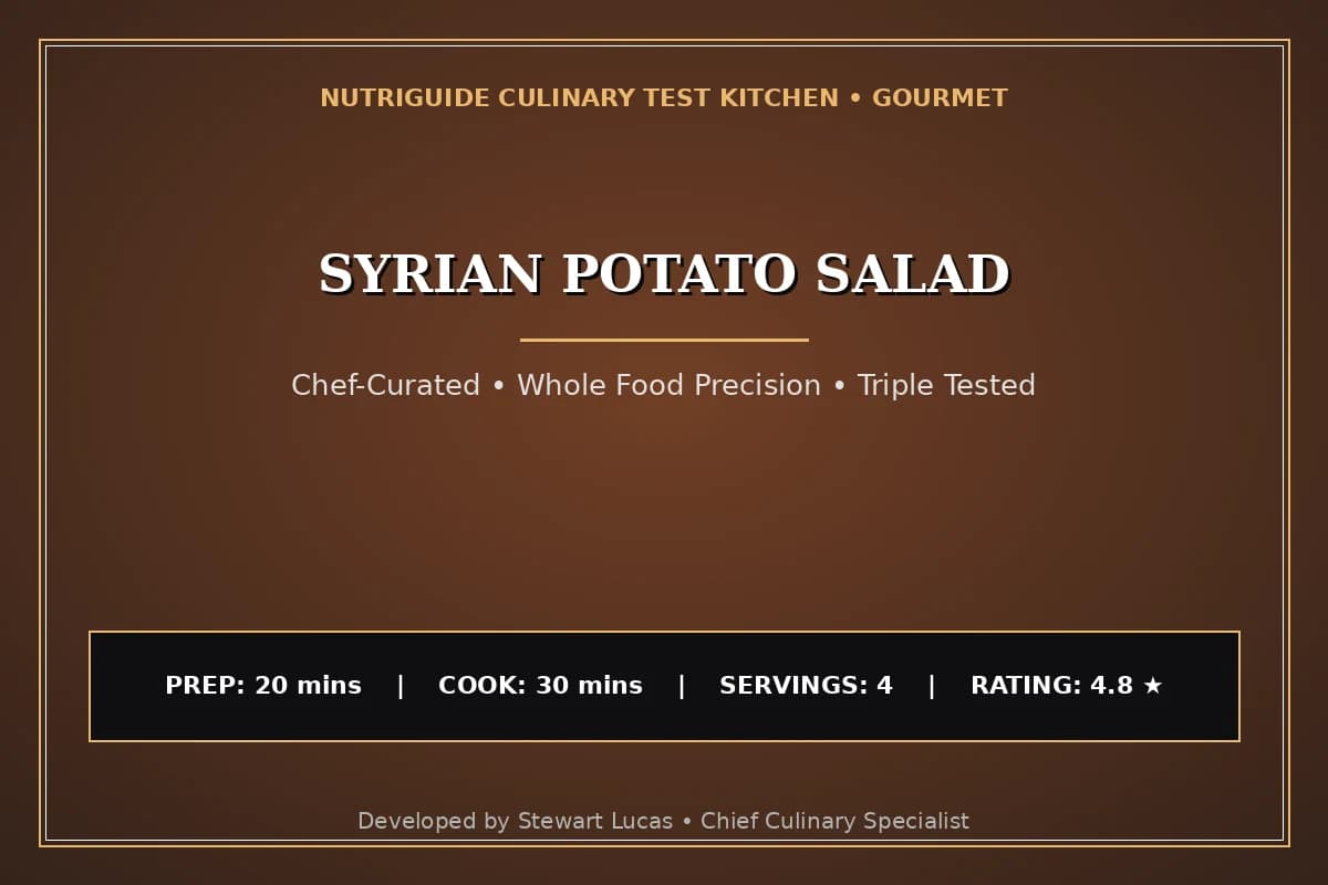 Syrian Potato Salad