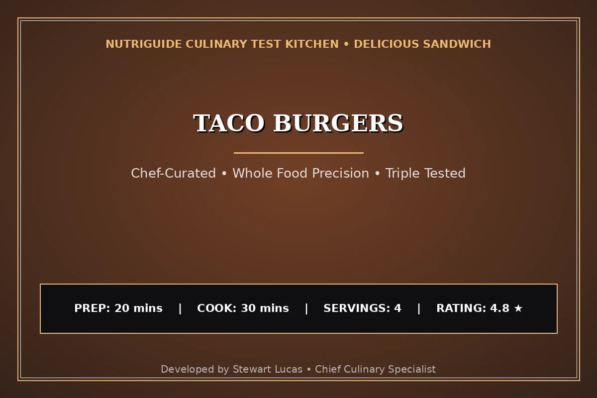 Taco Burgers