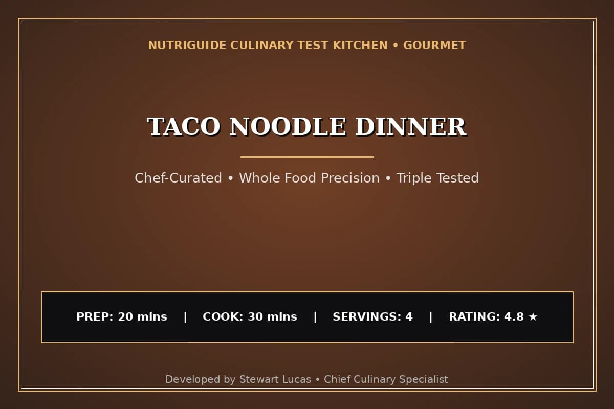Taco Noodle Dinner