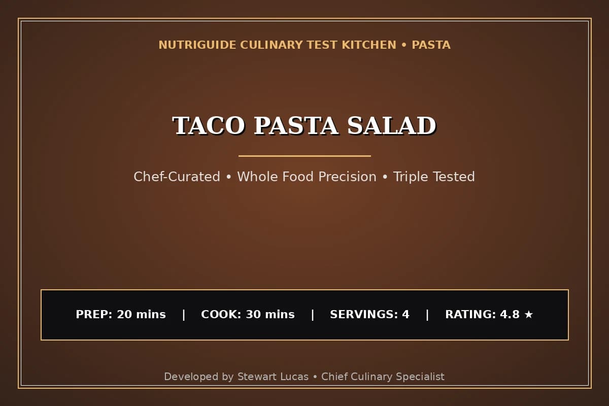 Taco Pasta Salad