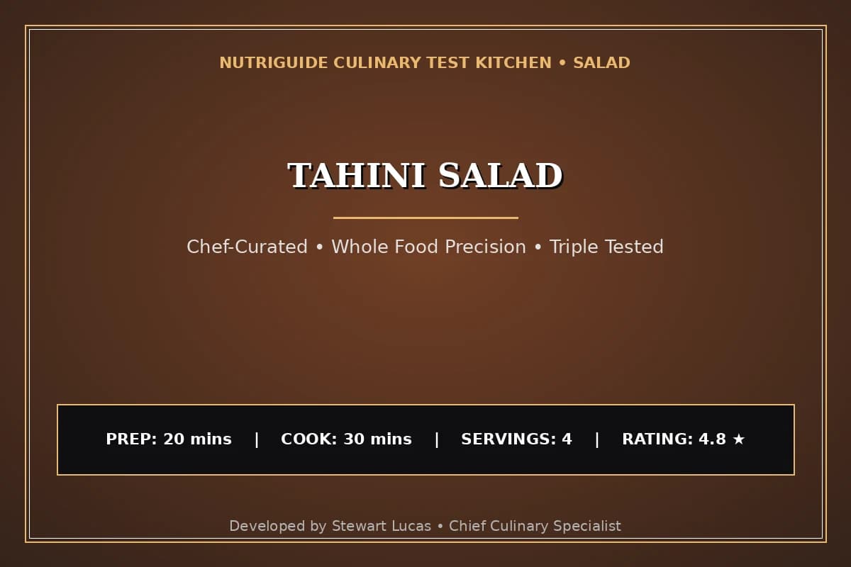 Tahini Salad
