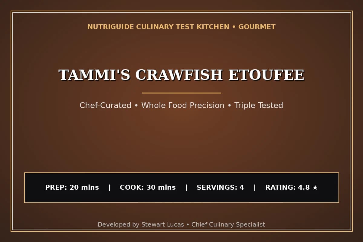 Tammi'S Crawfish Etoufee