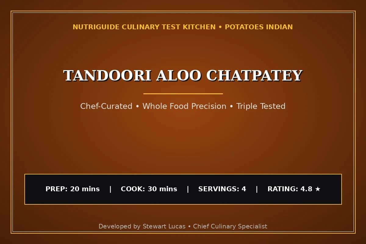 Tandoori Aloo Chatpatey