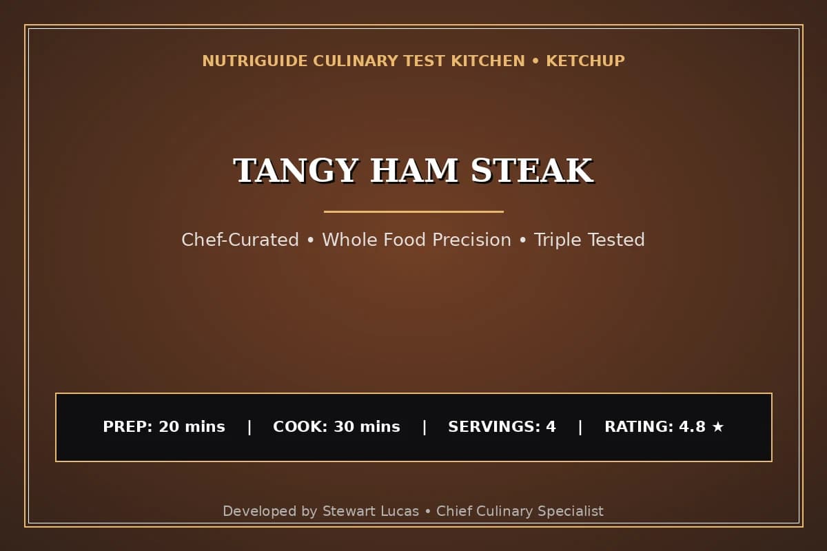 Tangy Ham Steak