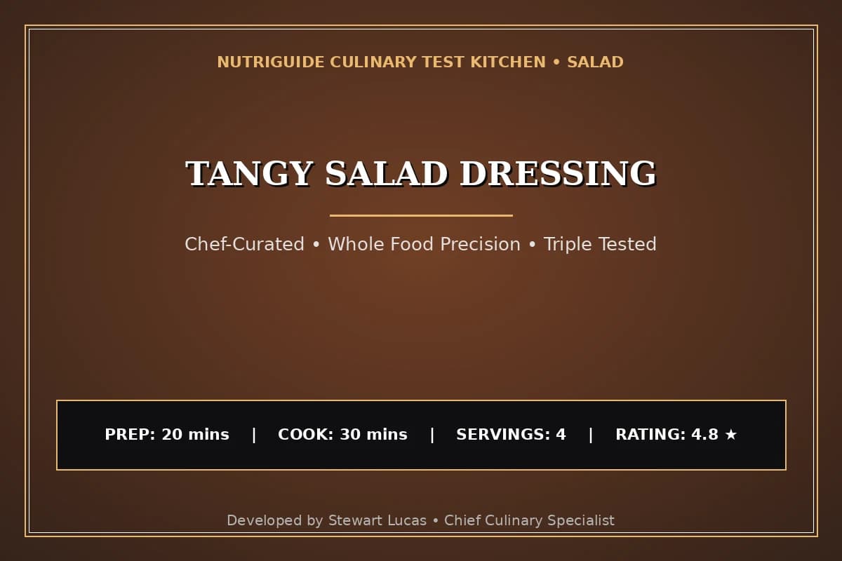 Tangy Salad Dressing