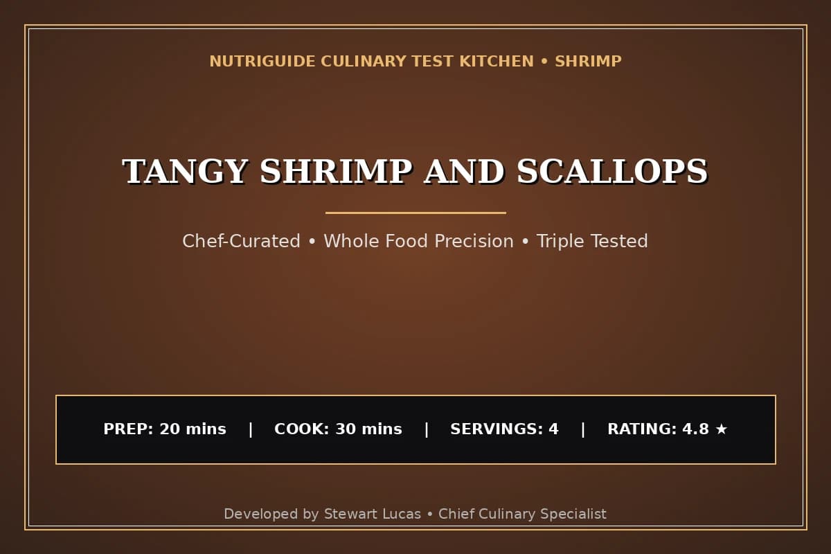 Tangy Shrimp And Scallops