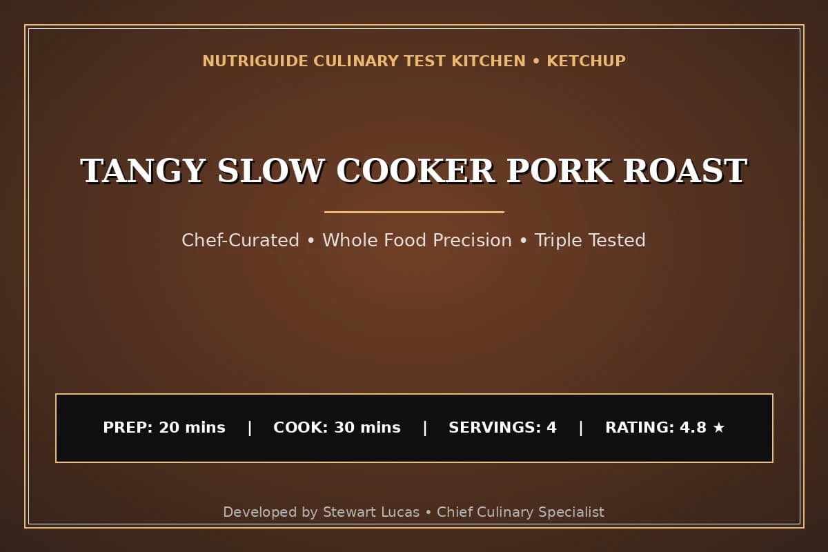 Tangy Slow Cooker Pork Roast