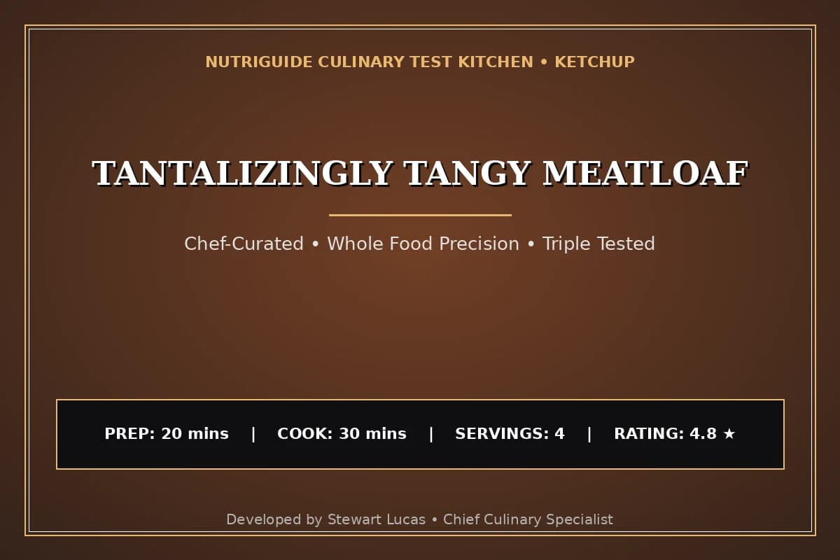 Tantalizingly Tangy Meatloaf