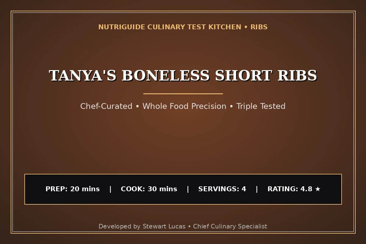 Tanya'S Boneless Short Ribs