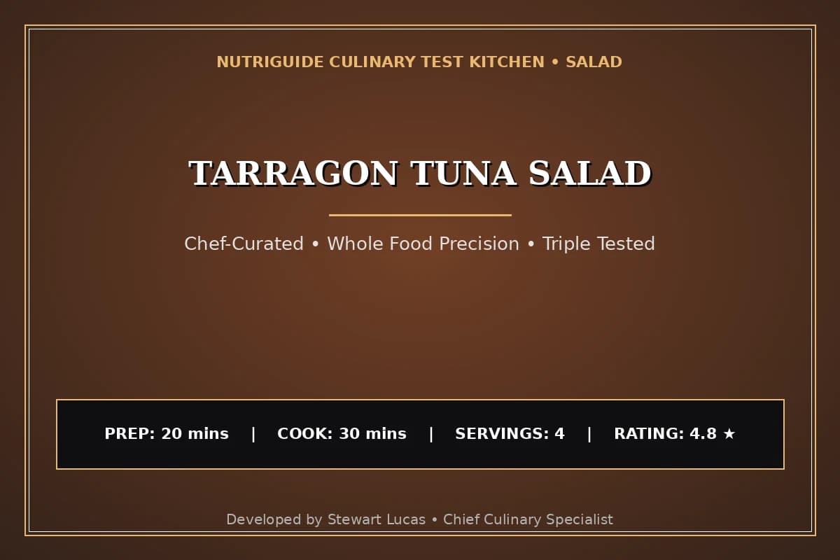 Tarragon Tuna Salad