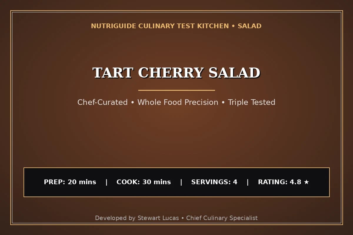 Tart Cherry Salad