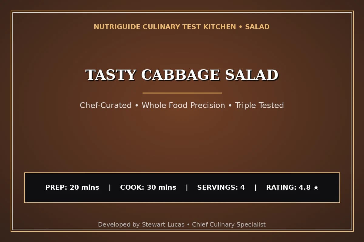 Tasty Cabbage Salad