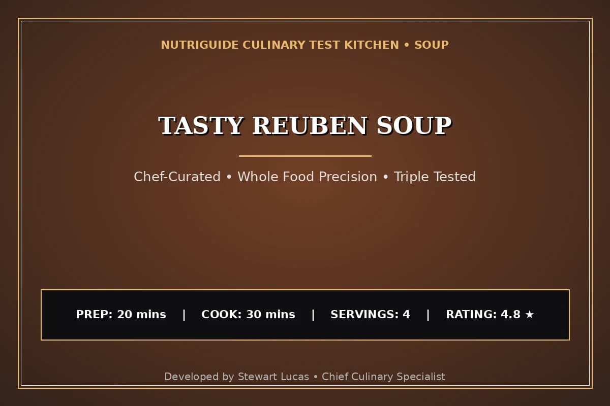 Tasty Reuben Soup