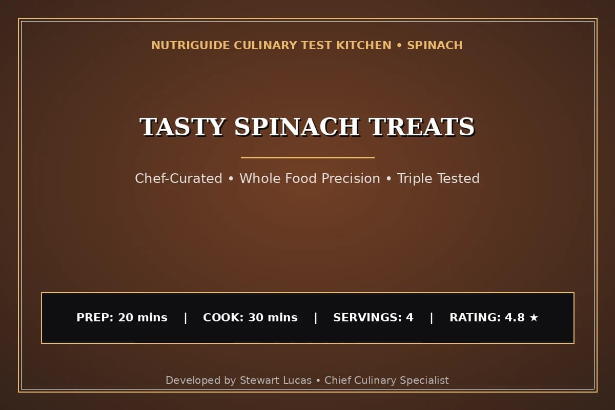 Tasty Spinach Treats