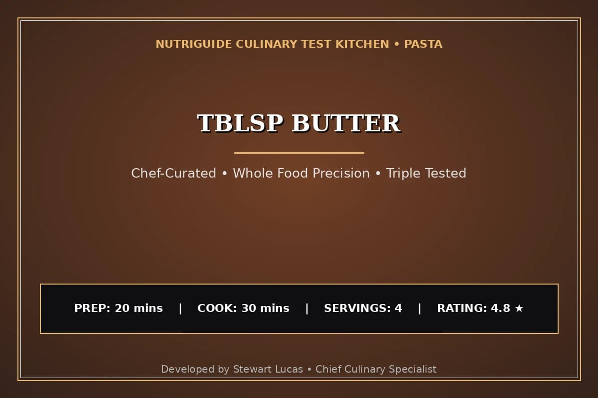 Tblsp Butter