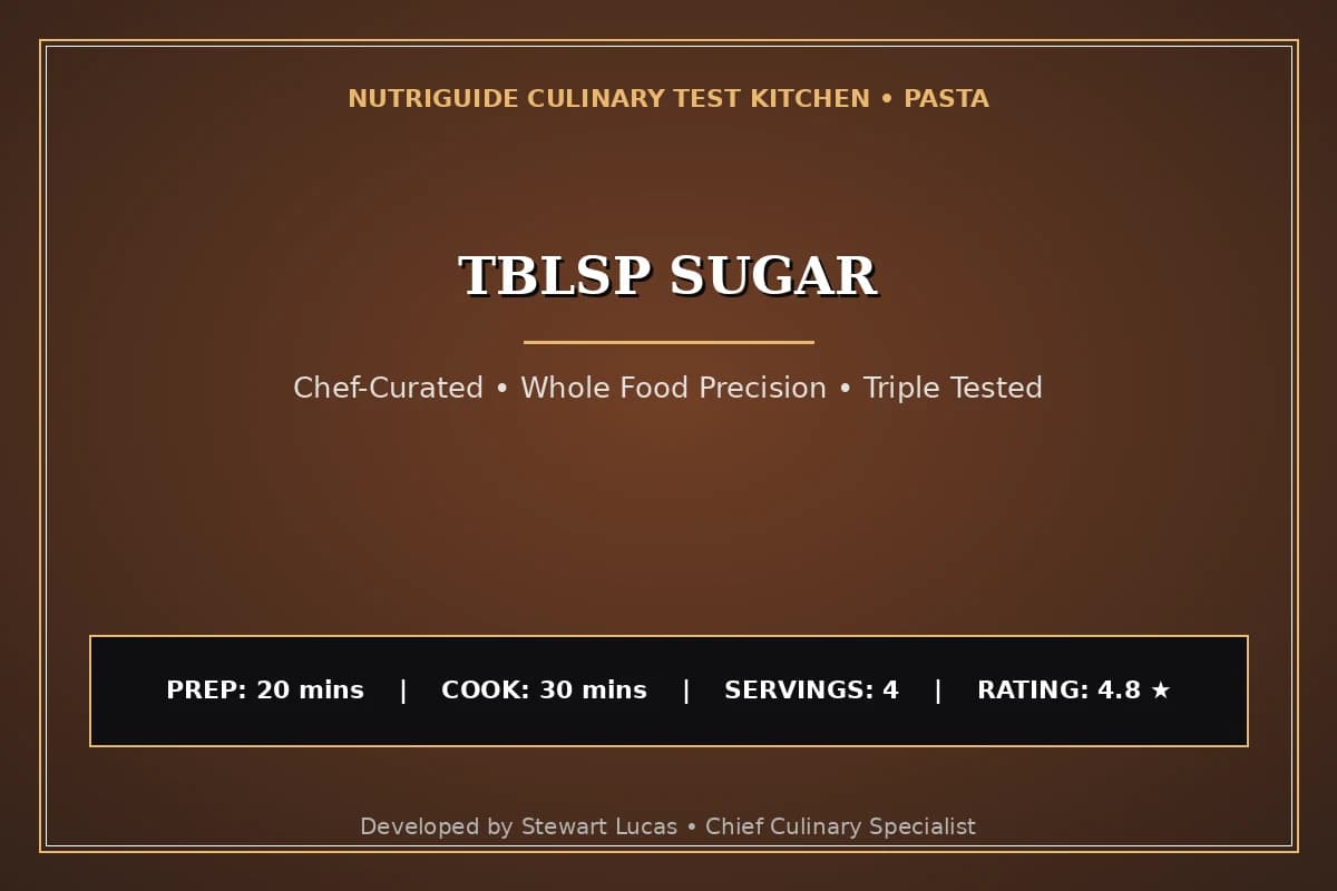 Tblsp Sugar