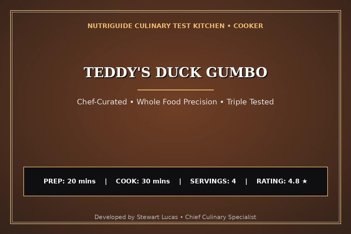 Teddy'S Duck Gumbo