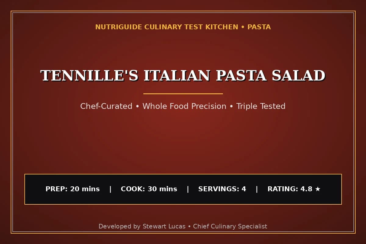 Tennille'S Italian Pasta Salad