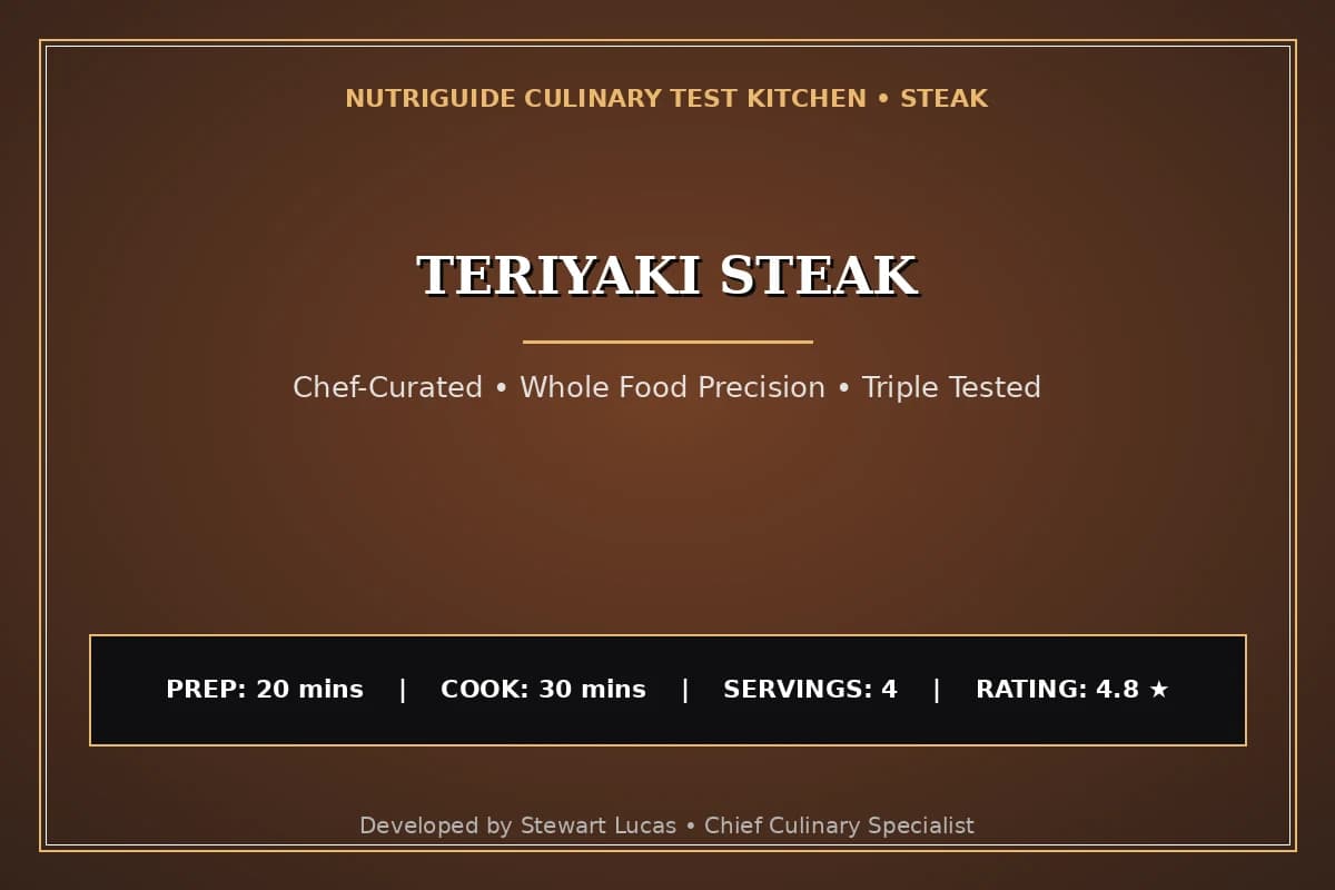Teriyaki Steak