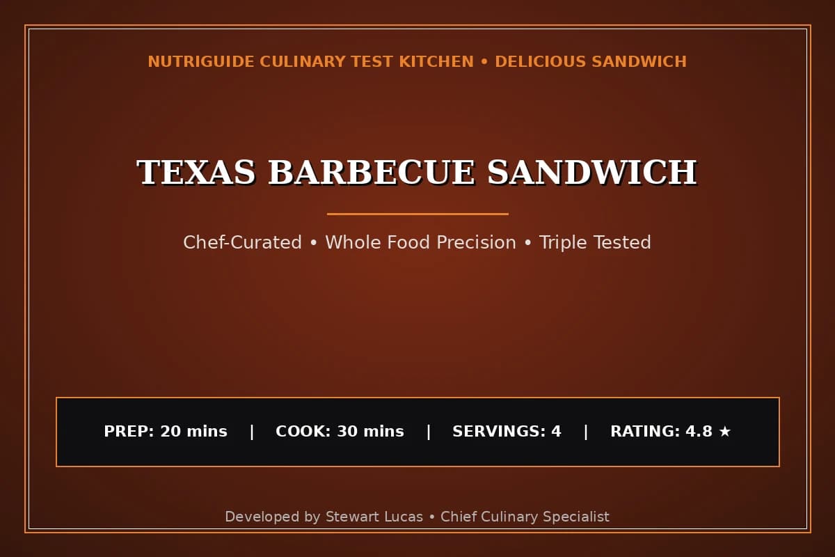 Texas Barbecue Sandwich