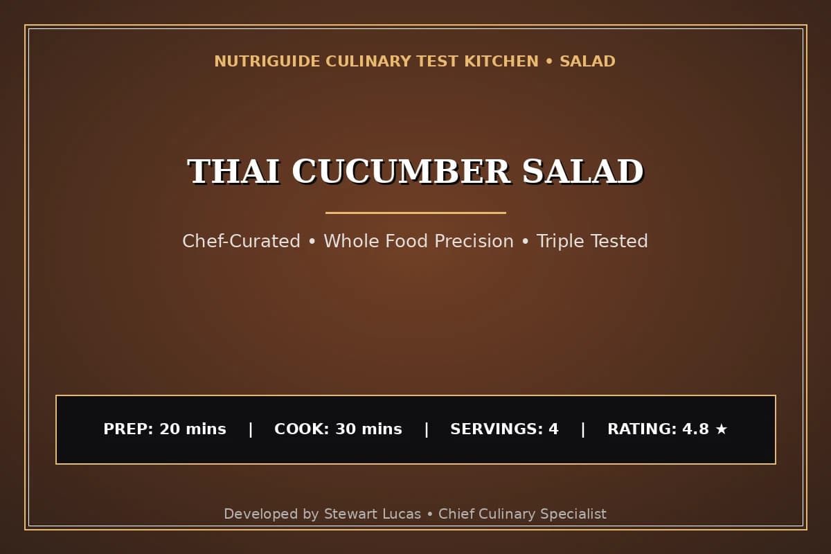 Thai Cucumber Salad