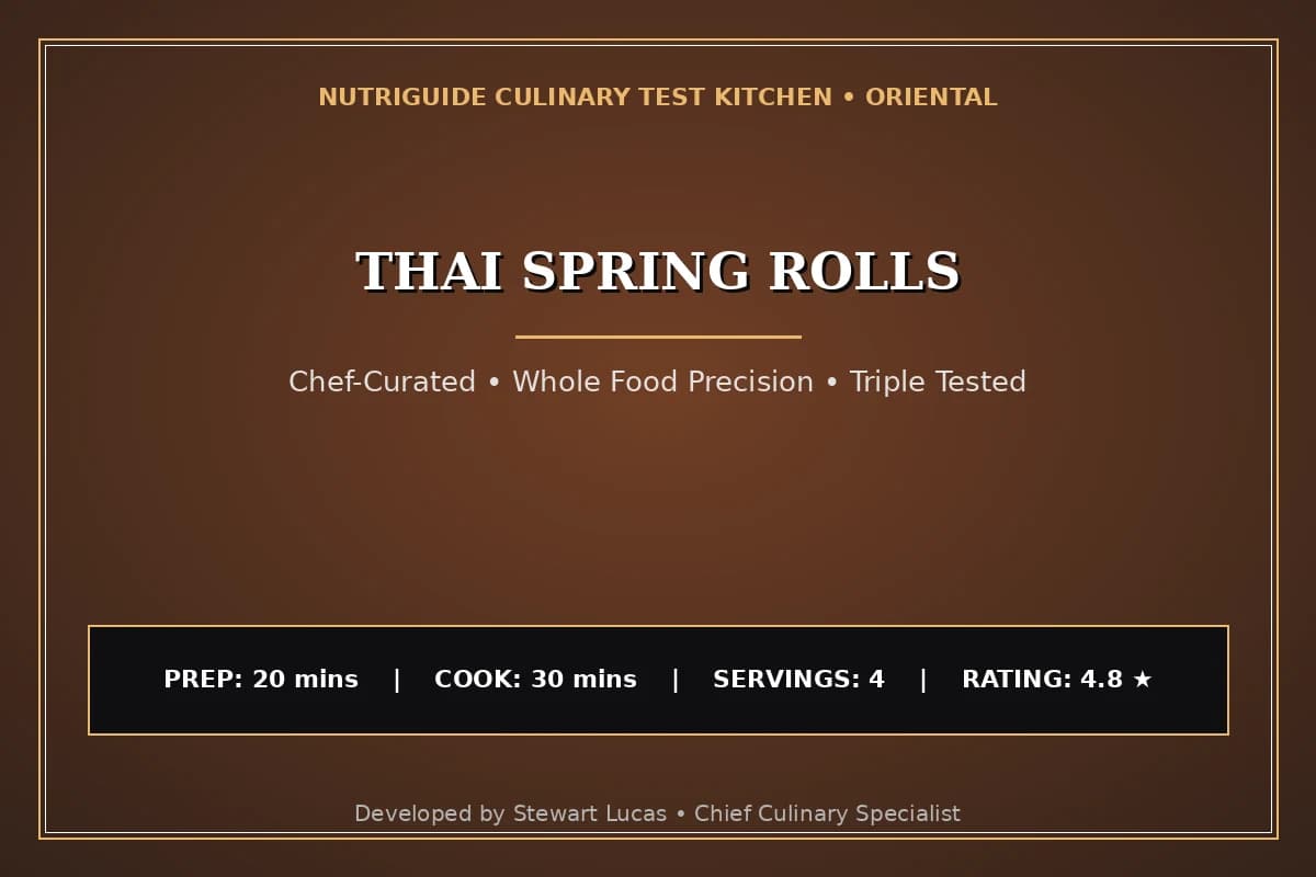 Thai Spring Rolls