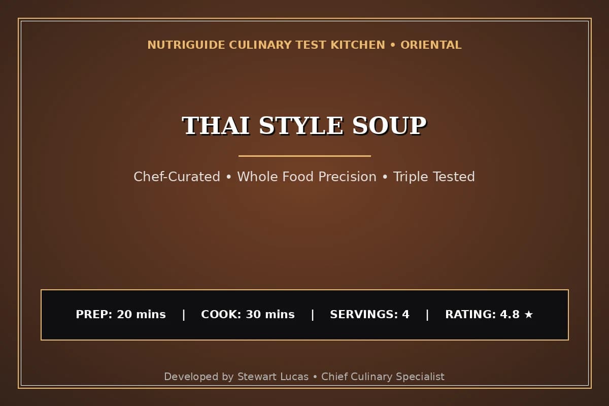 Thai Style Soup