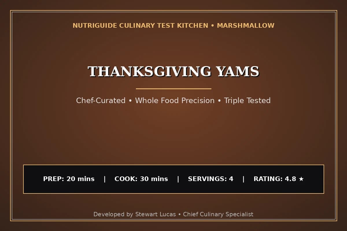 Thanksgiving Yams