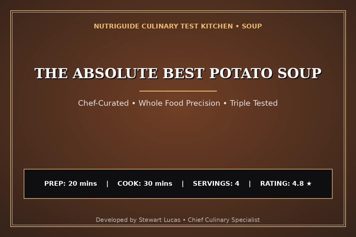 The Absolute Best Potato Soup