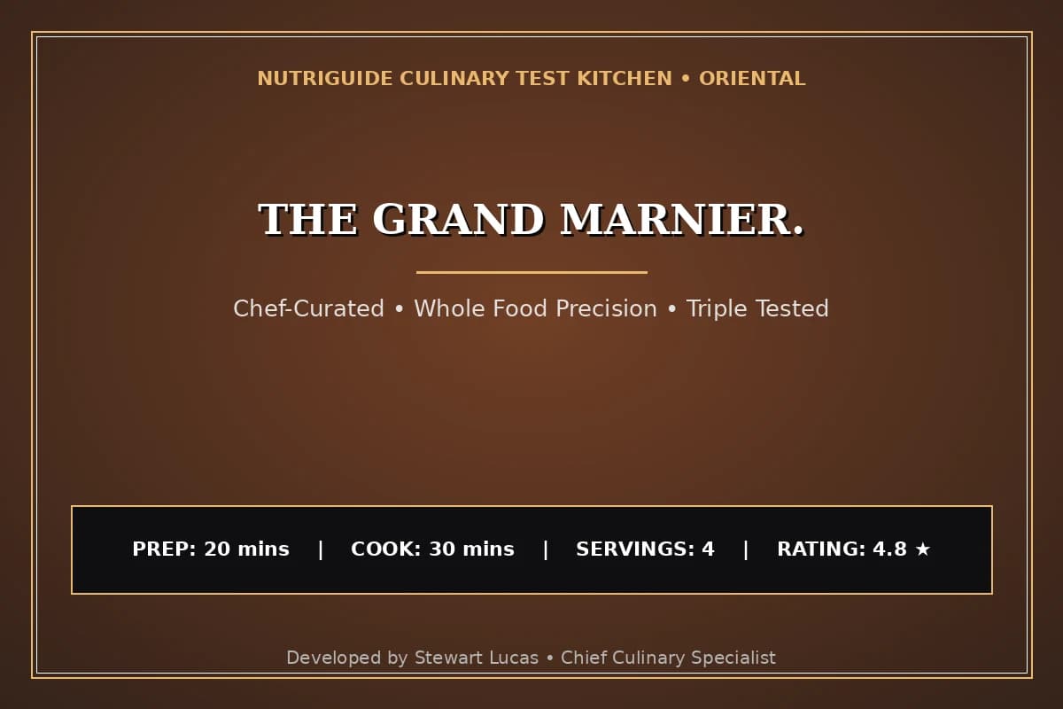 The Grand Marnier.
