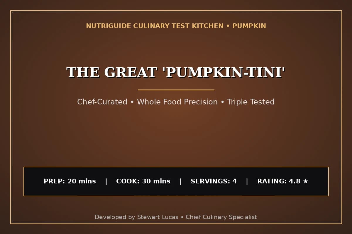 The Great 'Pumpkin-Tini'