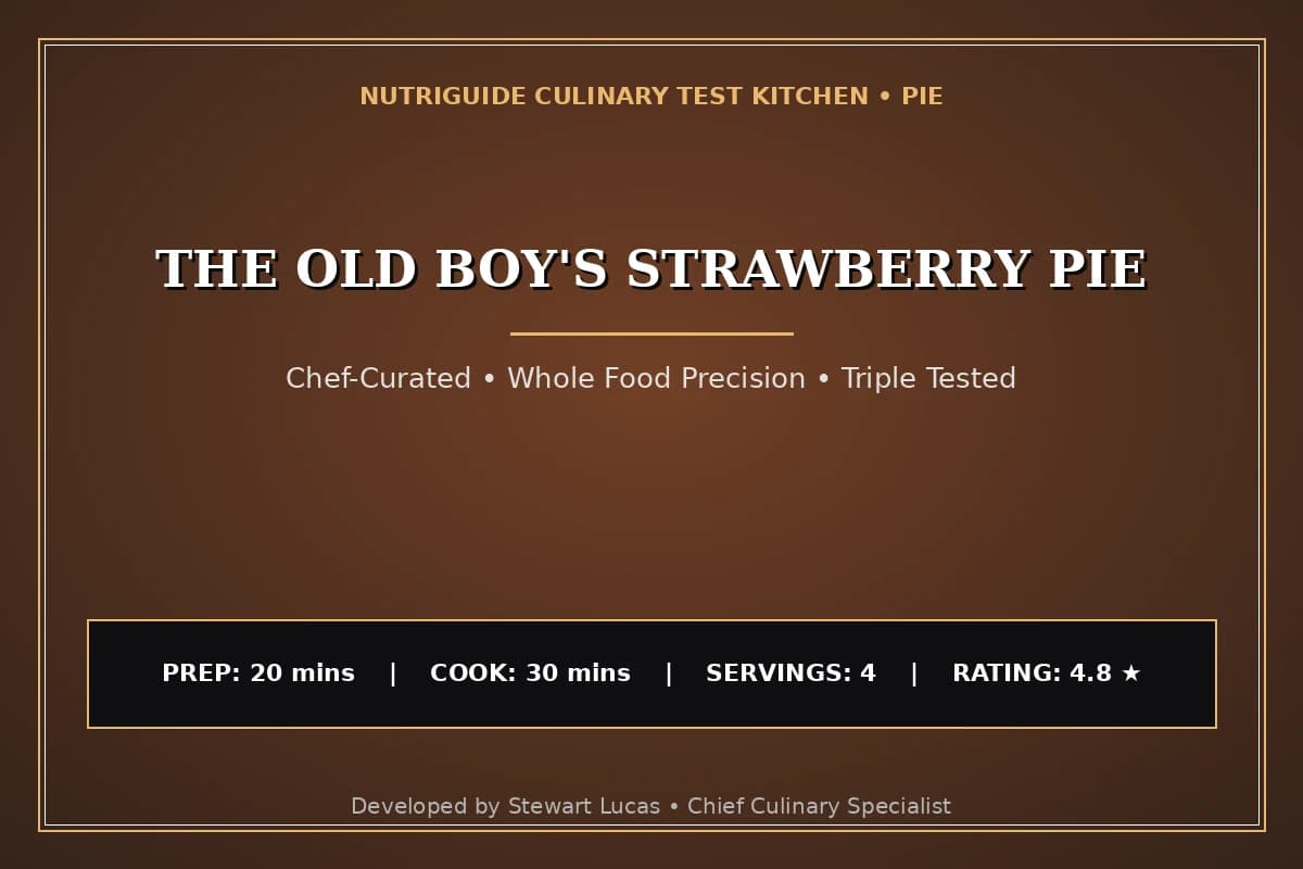 The Old Boy'S Strawberry Pie
