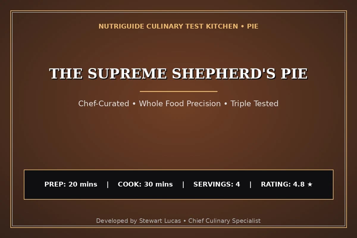 The Supreme Shepherd'S Pie