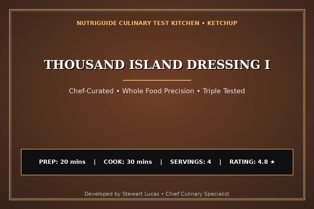 Thousand Island Dressing I